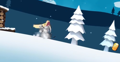 滑雪大冒险火影版